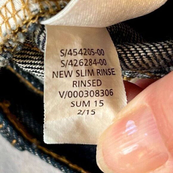 Gap Men’s Slim Denim Jeans 32/32 - Picture 7 of 8